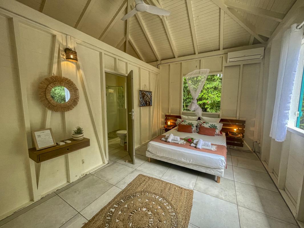 27.Location villa piscine Saint François Guadeloupe_Chambre 1